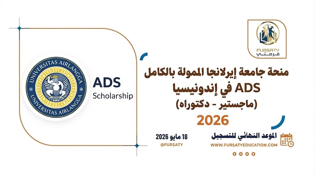 منحة جامعة إيرلانجا ADS في إندونيسيا 2026 | ممولة بالكامل (ماجستير ودكتوراه)