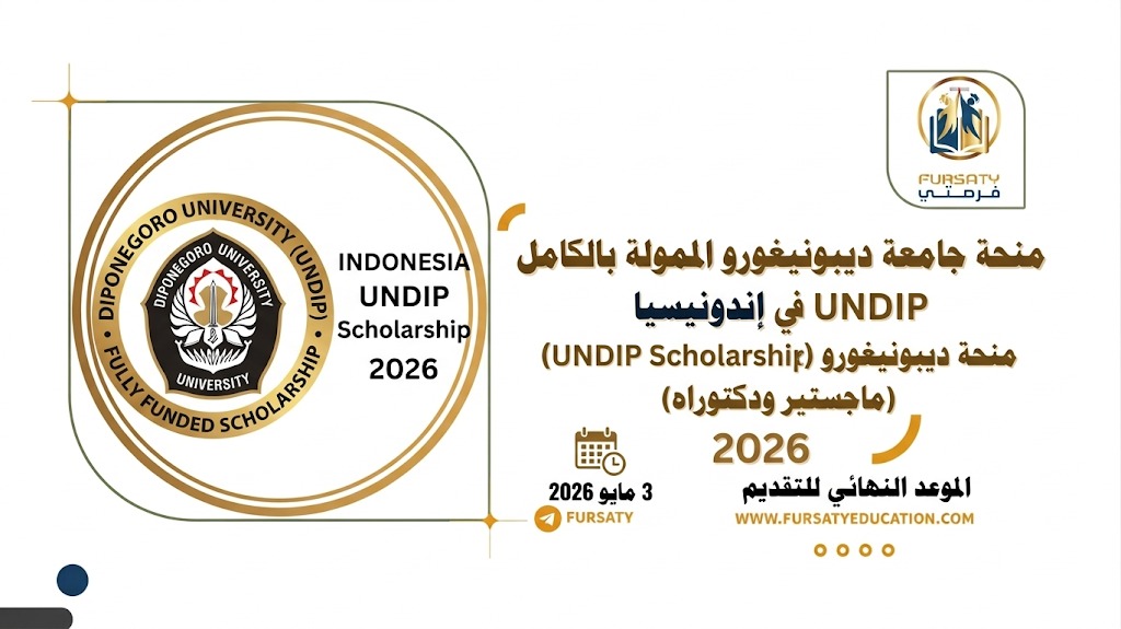 منحة جامعة ديبونيغورو (UNDIP) الممولة بالكامل في إندونيسيا 2026